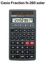Casio Fraction fx-260 solar Approved Calculator